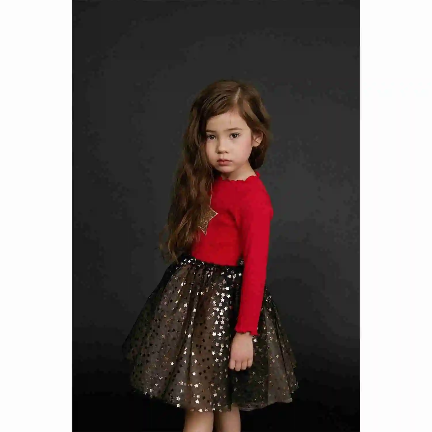 Г. Новая летняя брендовая одежда для девочек кружевные платья для маленьких девочек со звездами вечерние платья-пачки принцессы для От 1 до 6 лет