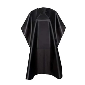 

Professional Cutting Hair Waterproof Nylon Salon Barber Gown Cape With Snap Closure Cutting Hairdressing Cape