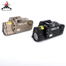 Тактический лазерный фонарик с ЧПУ SBAL-PL оружие Свет постоянный стробоскоп свет с красным лазерный пистолет винтовка сбал пистолет фонарик