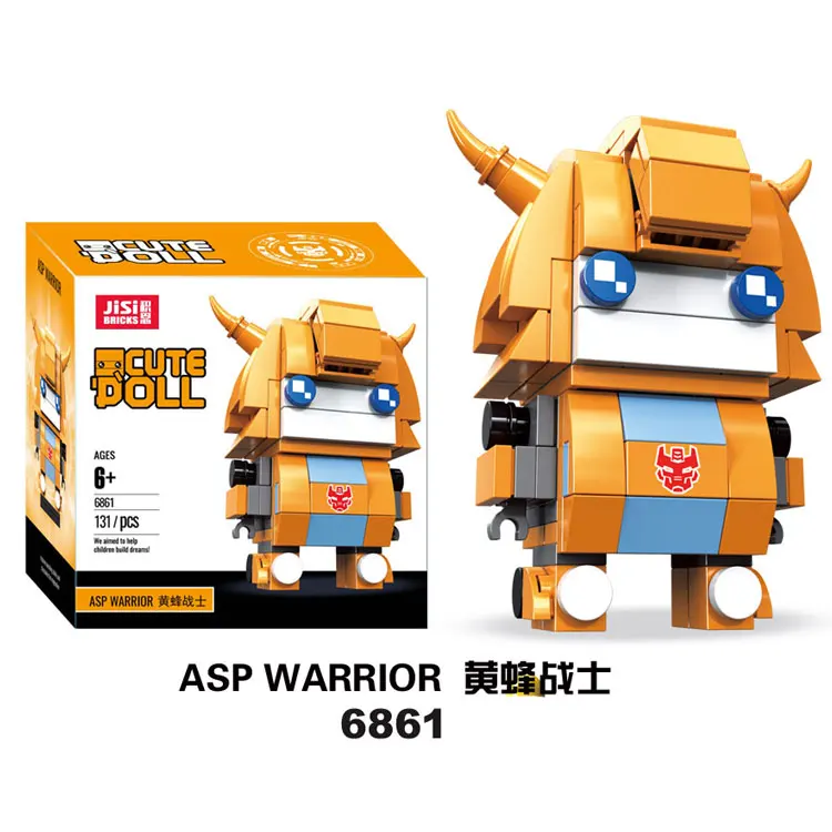 DECOOL brickheadz Dragon Ball Z Пикачу танос Мстители 4 Супер Герои brick Heads headz строительные блоки игрушки Совместимые лего - Цвет: Белый