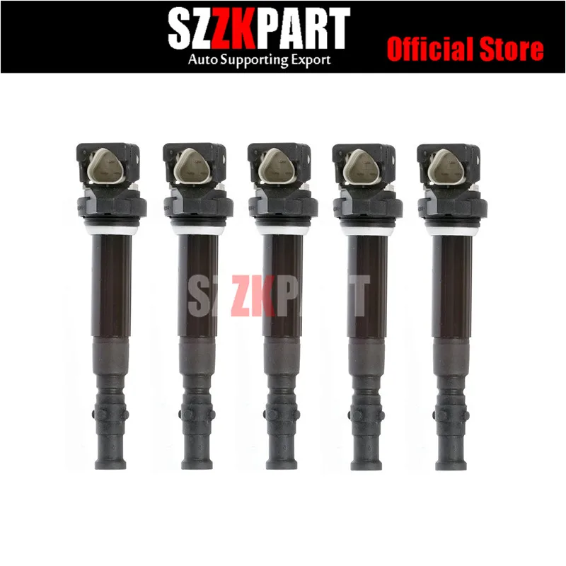 

5x Ignition coil coils pack For BMW E60 E61 E63 E64 S85 M5 M6 5.0L V10 6 series 12137835108 12137841556 2006 2007 2008 2009 2010