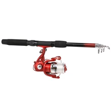 Светодиодный Рыболовная катушка+ Удочка Морская Лодка 3 BB 5,1: 1 спиннинговое колесо левая/правая рука