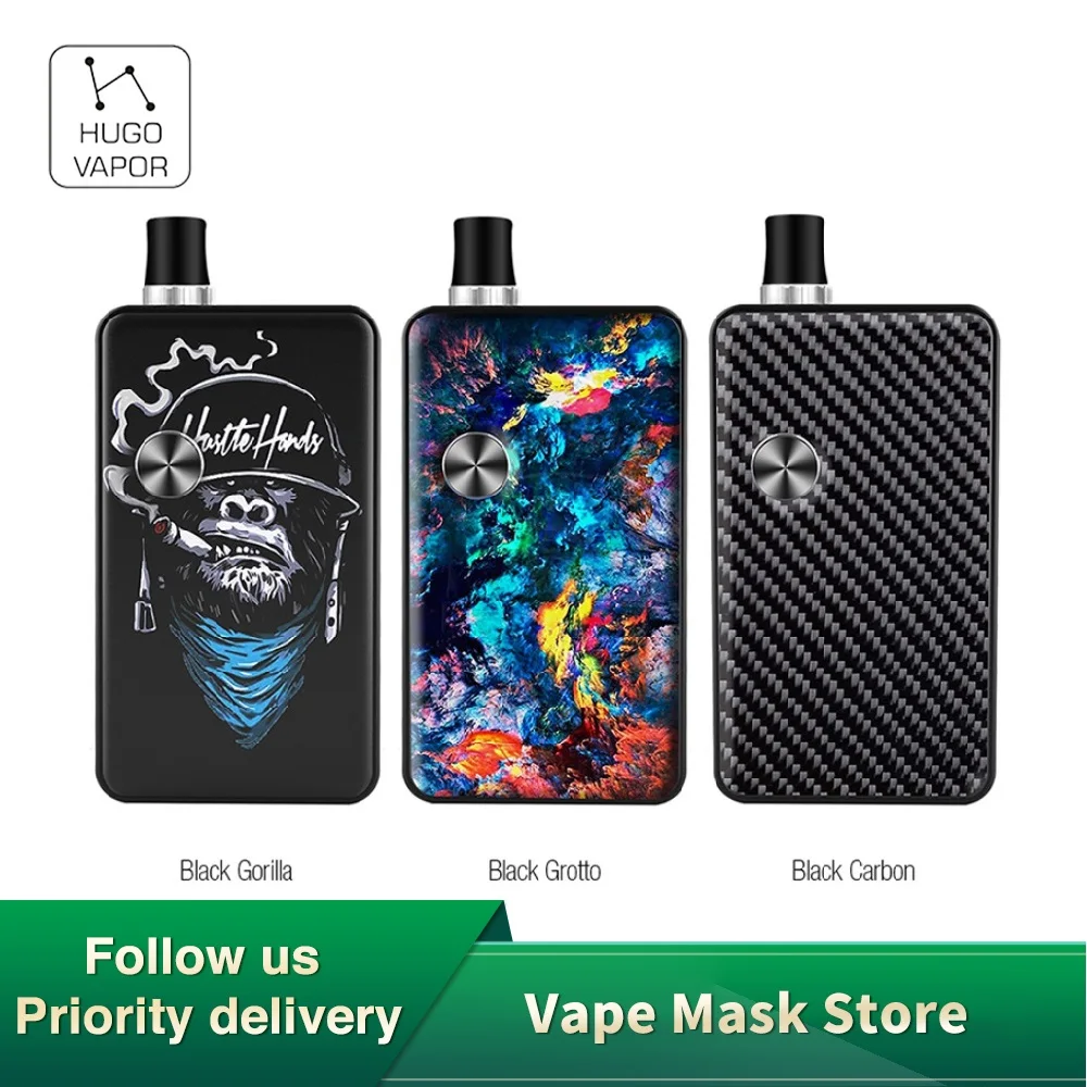 Оригинальный набор 45 Вт Hugo Vapor Planet Pod картридж 3 мл питание от аккумулятора 18650