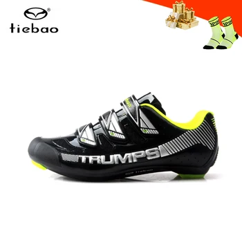 

Tiebao cycling sneakers road men women Self-locking breathable SPD-SL bicycle riding shoes outdoor Athletic racing road shoes