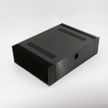 

All Aluminum Power Amplifier Chassis BZ4312 DIY External Radiator Case Amplifier Shell Audio Enclosure 430*120*310MM