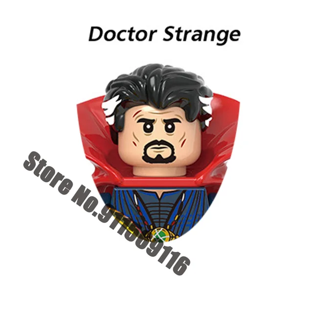 Superhero Building blocks Loki Sylvie Iron Man Spiderman Hulk Thor Captain America Venom Groot Thanos Vision Falcon Deadpool Toy A-X1648