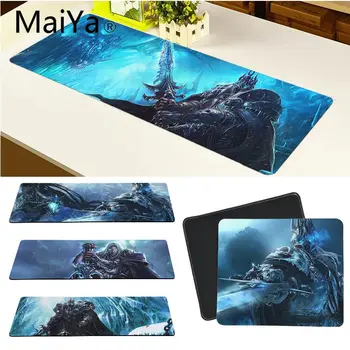 

Maiya Top Quality WOW World of Warcraft Arthas Rubber PC Computer Gaming mousepad Free Shipping Large Mouse Pad Keyboards Mat