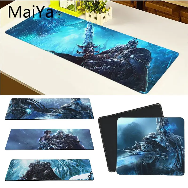 Maiya высококачественный коврик для мыши WOW World of Warcraft Arthas резиновый компьютерный