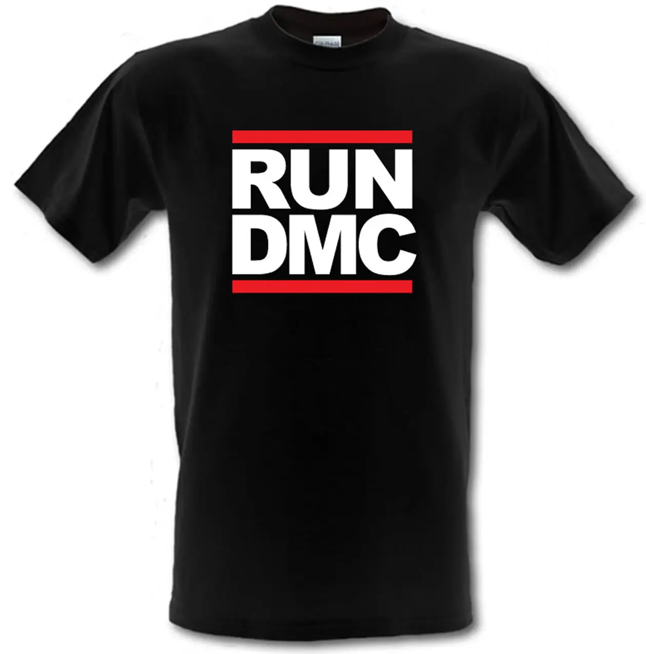 

RUN DMC Classic Hip Hop Rap logo Retro Glidan Heavy Cotton t-shirt Small to XXLMale Hip Hop funny Tee Shirts cheap wholesale