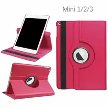 For iPad Mini 1 2 3 Case 360 Degrees Rotating Flip PU Leather Case For iPad Mini 1 2 3 Stand Cases Smart Tablet Cover Sleep Wake For iPad Mini 1 2 3 Case 360 Degrees Rotating Flip PU Leather Case For iPad Mini 1 2 3 Stand Cases Smart Tablet Cover Sleep Wake