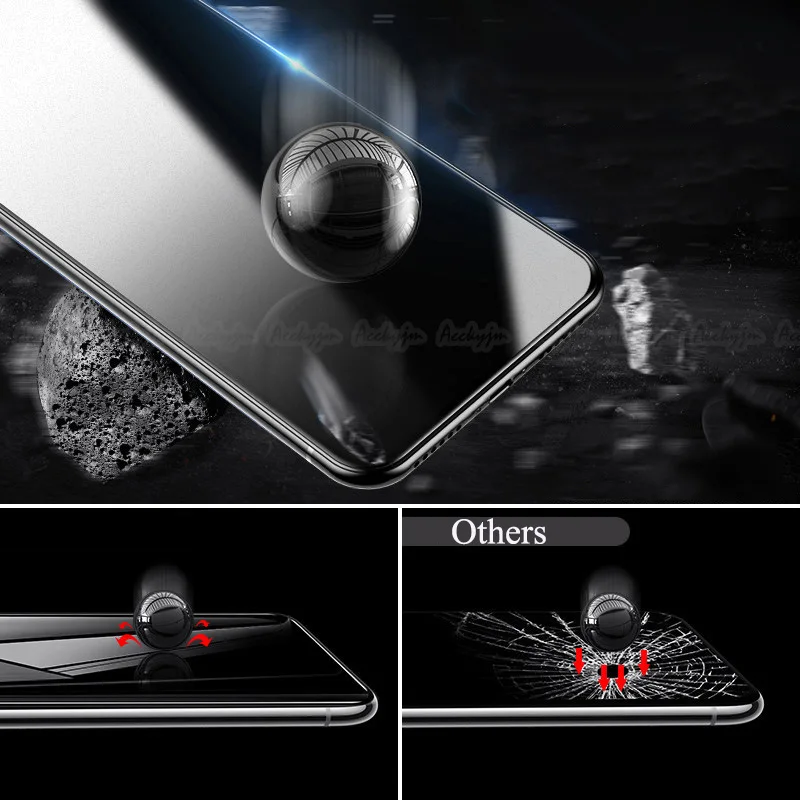 Матовое закаленное стекло с полным покрытием для OPPO F11 F9 Pro F7 F5 F11Pro Pro|Защитные