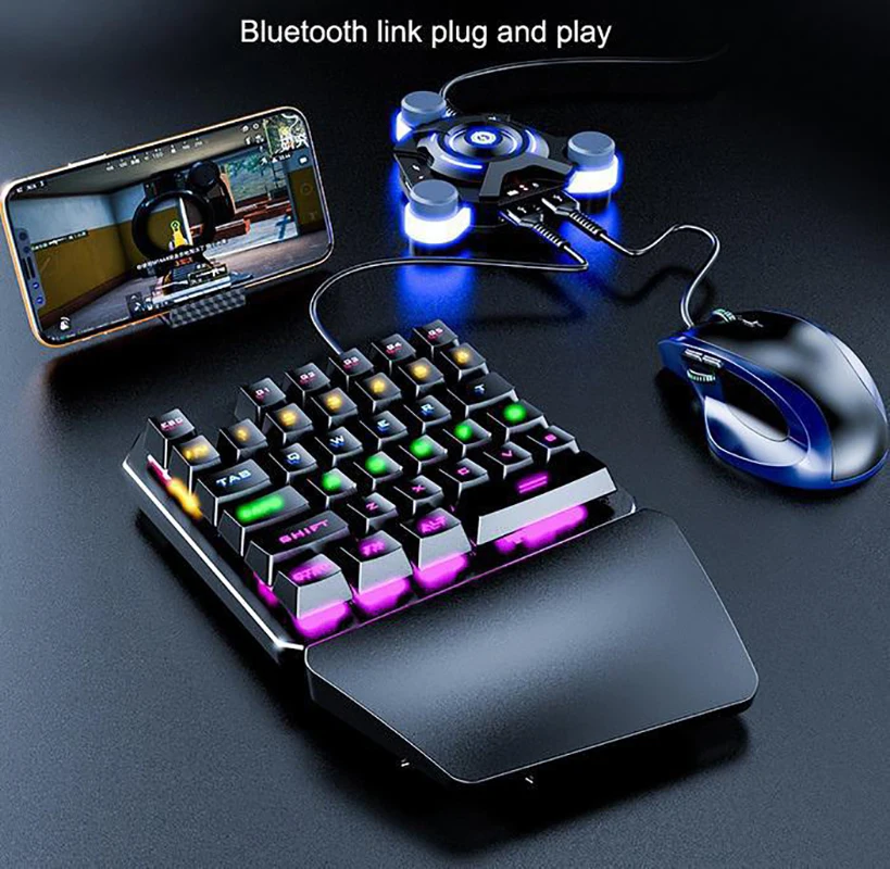  USB Pubg Controller Converter Keyboard And Mouse Adapter Controller gamepad android on stock Drop s