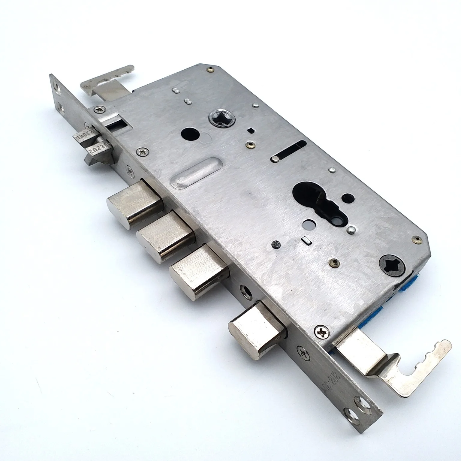 

24*240 Fingerprint Lock Body Boutique Security Door Lock Double Live shuang kuai suo Body Anti-Insert Lock Tongue Lock Body