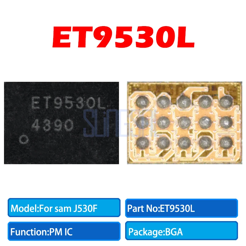 1pcs Lot Et9530l New Original For Samsung J530f Charging Charger Ic Chip Integrated Circuits Aliexpress