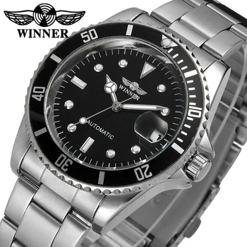 

2020 Winner Fashion Automatic Mens Watches Relojes Hombre Horloge Wholesale Classic Men Stainless Steel GMT WristWatch