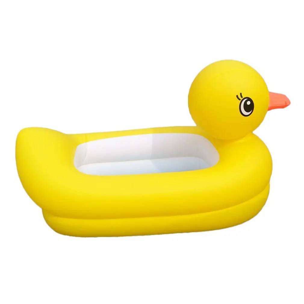 Экологически чистая ПВХ надувная маленькая Желтая утка Ванна надувная утка детская Ванна надувная Ванна