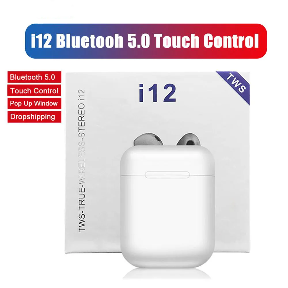 R$35.41 50% de desconto|I12 TWS 2019 Fones De Ouvido fones de Ouvido Mini Bluetooth 5.0 Fone De Ouvido Sem Fio para IPhone Samsung Huawei Xiaomi fone de Ouvido Estéreo Blue Tooth-in Fones de ouvido from Eletrônicos on AliExpress 