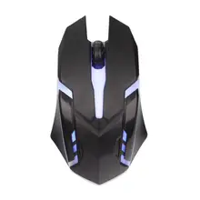Эргономичная Проводная игровая мышь с 3 клавишами 1200 dpi светодиодный USB компьютерная мышь для геймеров X7 Silent Mause с подсветкой для ПК и ноутбука мышь