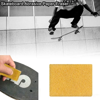 

10pcs Effective Portable Accessories Reusable Griptape Eraser Long Board Practical Sandpaper Cleaner Home Cleaning Sponge