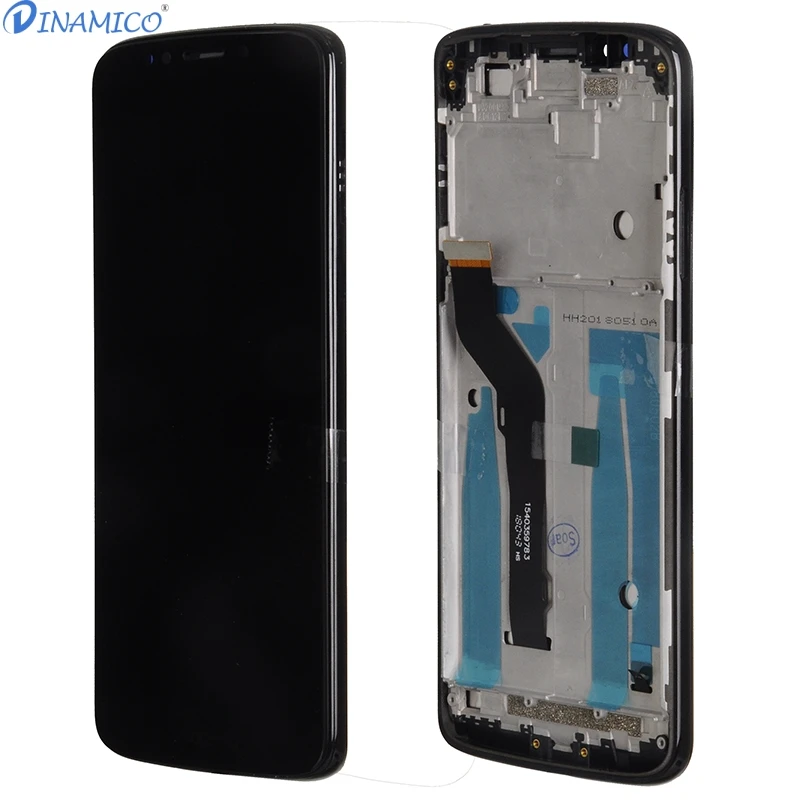 Dinamico 6,0 дюймов XT1924 lcd для Moto E5 Plus lcd кодирующий преобразователь сенсорного экрана в сборе для MotoRola E Plus 5th Gen