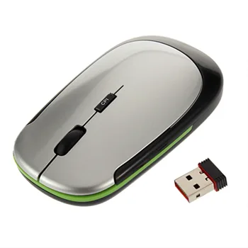 

2.4GHz USB Receiver Slim Mini Wireless Optical Mouse Mice for Computer PC Fashion Ultra-thin Mouse For Laptop Computer Wholesale