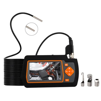 

5.5mm Industrial Endoscopes with 4.3 Inch IPS Screen 1080P HD Borescope Inspection Camera with 6 Adjustable LEDs Lights IP67