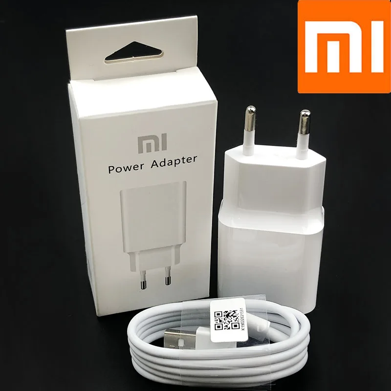 Xiao mi EU USB настенное зарядное устройство адаптер 5В/2а зарядное устройство usb mi rco кабель для red mi 4 4X 4A 7 Note 4X5 5A 6 6A 7A mi a2 lite