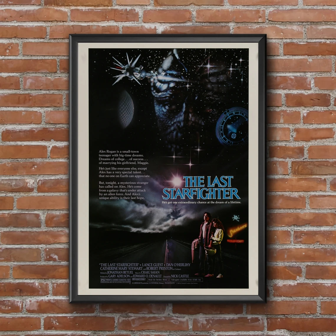 L'Ultimo Starfighter - 1984 Movie Poster Home Decor Classic Movie Cover Art Photo Canvas Poster Print Wall Painting