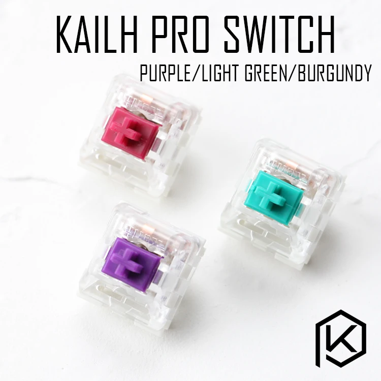 kailh pro switch RGB SMD purple light green teal aqua burgundy MX RGB