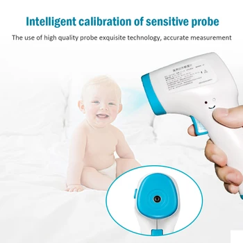 

Infrared Thermometer Forehead Baby Portable Non-Contact Child Handheld Body/Object /Adult Temperature Measure IR Device
