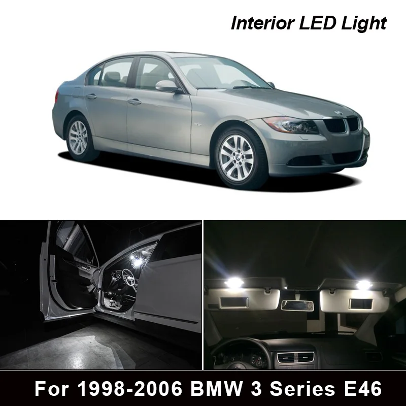 Комплект светодиодных ламп для салона 20 шт без ошибок BMW 3 серии 1998-2006 E46 |