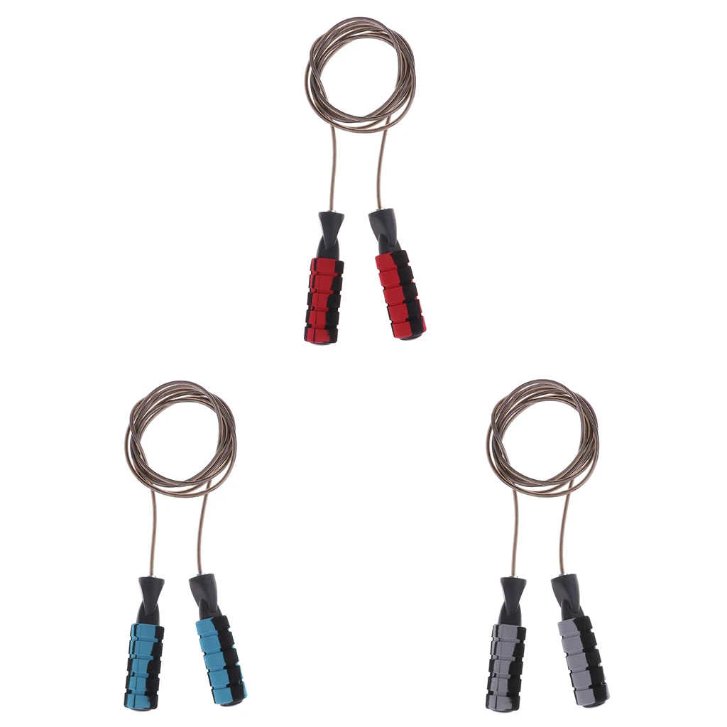 Elastic Jump Rope Easily Adjustable Comfortable Handles for Men Women & Kids for Fitness Body Build Cardio General Workout