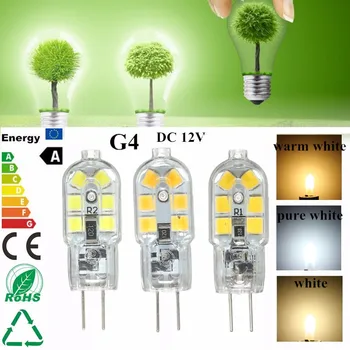 

G4 Base 3W 12SMD LED Non Dimmable Bulb Warm/Cool/Natural White Lighting Energy Saving Lamp Bulb AC/DC12V