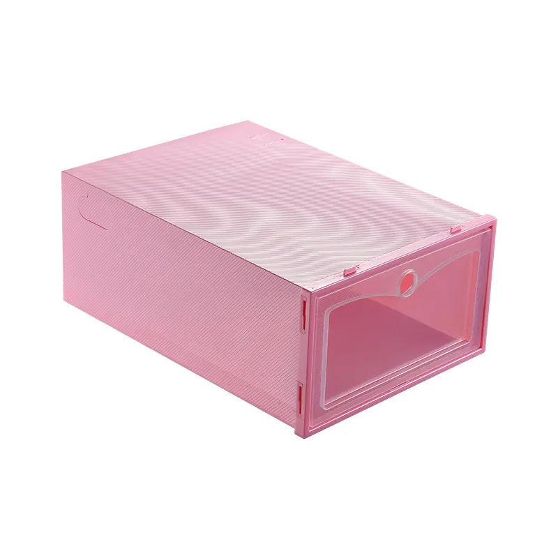 1 шт., складная прозрачная коробка для обуви, коробка для хранения обуви, ящик для хранения, органайзер, домашняя DIY коробка для обуви, разделитель для ящиков, для домашнего хранения, укладка@ C - Color: C