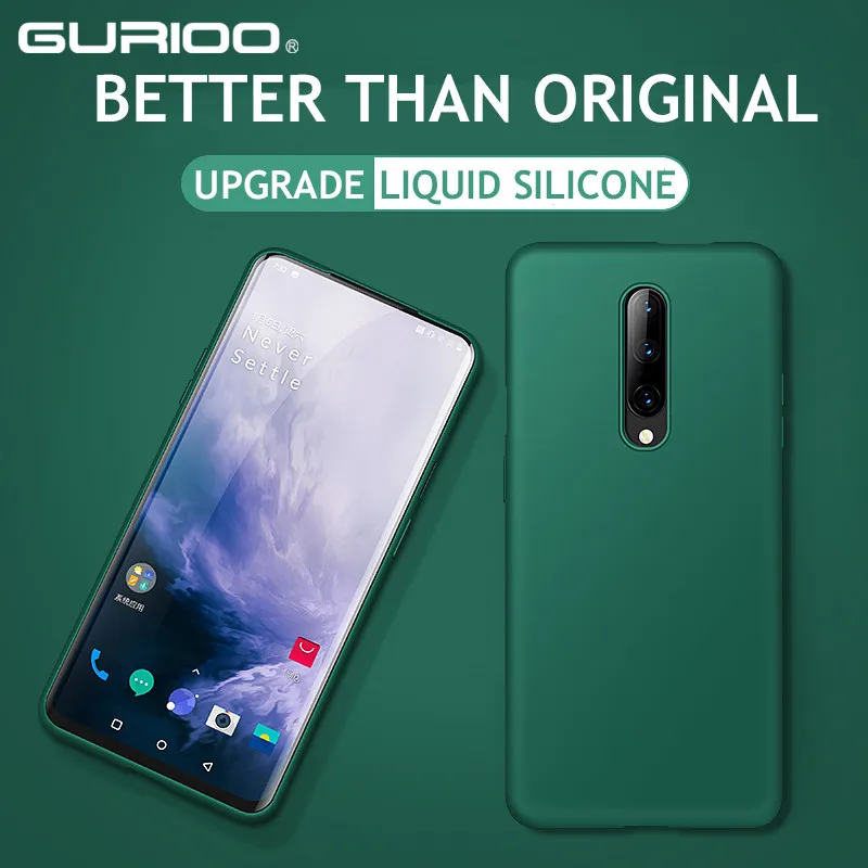 Оригинальный жидкий силиконовый чехол для телефона s Oneplus 5 5T 6 6T ультра тонкий One