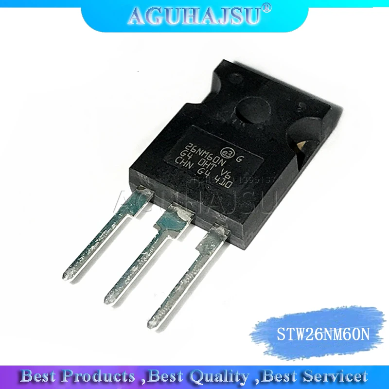 10 шт./лот STW26NM60N STW26NM60 26NM60N W26NM60 TO-247 | Электронные компоненты и принадлежности