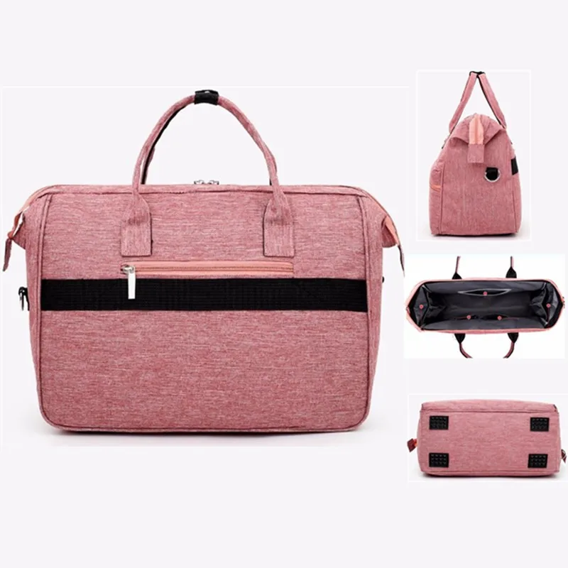 

Large Capacity Diaper Bag Insulation Baby Care Feeding Shoulder Bag Oxford Outdoor Travel Mummy Handbag