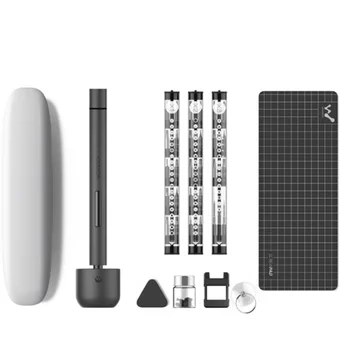 

Mini Electric Screwdriver Rechargeable Cordless Power Screw Driver Kit With LED Light Lithium Battery