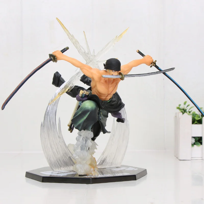 Фигурка аниме ророноа Зоро фигурка героя версия битвы Rengoku Onigiri Zoro ПВХ модель