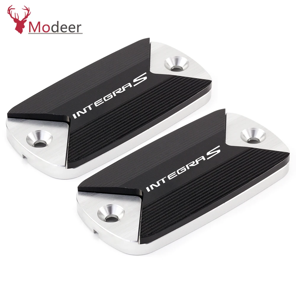 For Honda Integra 700 750 S 750D NC750 NC750D NC750 D CNC Aluminum Motorcycle Brake Fluid Fuel Reservoir Tank Cap Cover (2)
