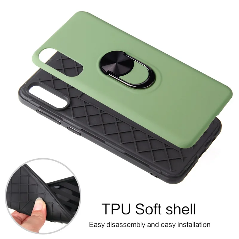 Luxury Magnetic Metal Ring Case For Samsung A70 A50 Silicone TPU Cover Cases for Samsung Galaxy A10 A20 A30 A40 A30S A50S Fundas (4)