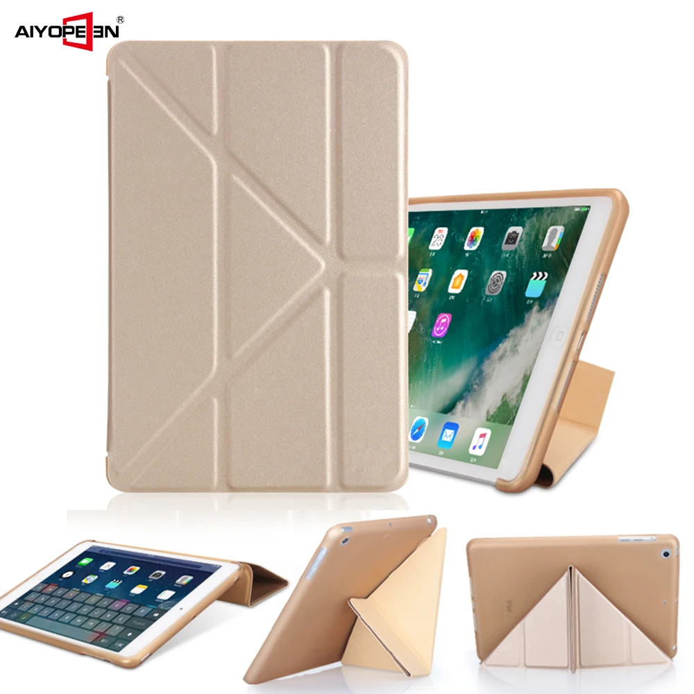 Чехол для ipad mini 5 чехол, Aiyopeen мульти-складной магнитный ультра тонкий PU кожаный мягкий ТПУ задняя крышка для ipad mini 4 5 Чехол