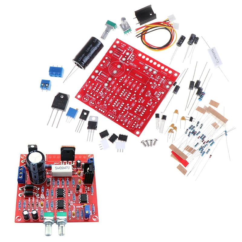 DIY Kit 0-30V 2mA-3A DC Регулируемый источник питания непрерывная Регулируемая защита от ограничения тока