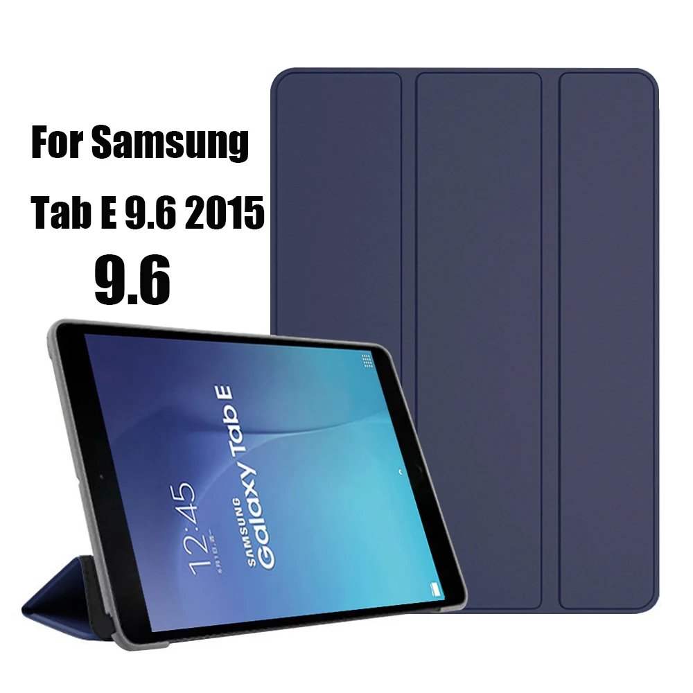 

Case For Samsung Tab E 9.6 2015 T560 PU Leather Cover Case Funda for Capa Samsung GALAXY Tab E 9.6 T560 SM-T561 Tablet Case