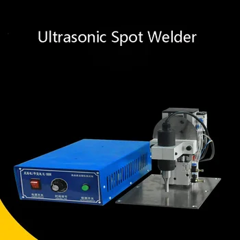 

Ultrasonic Mask Ear Band Spot Welding Machine Mini semi-automatic ultrasonic mask ear rope and spot welding machine
