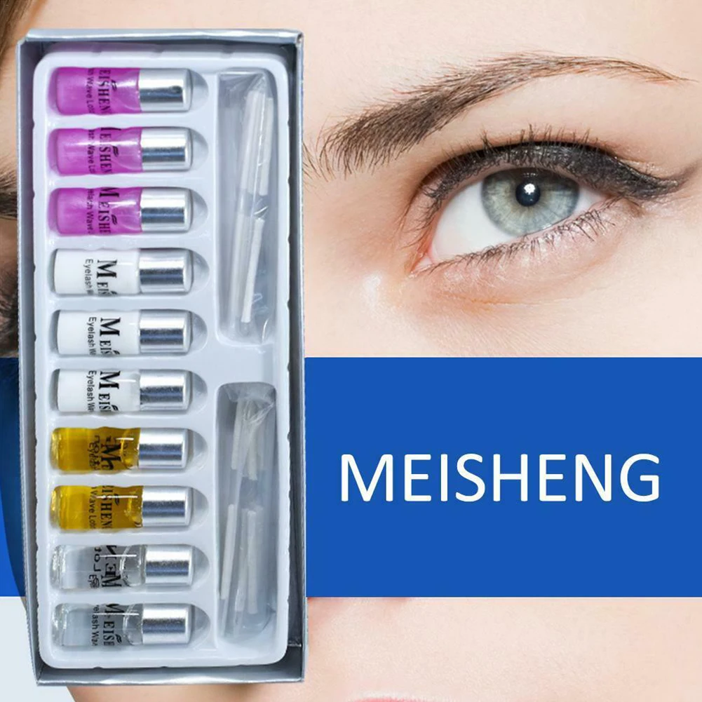 Набор для ламинирования ресниц волна натуральный профессиональный салон Перманентная Сыворотка для роста агент бигуди жидкая Косметика жидкое наращивание лифта