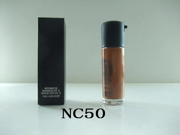 Основа для макияжа 18 цветов, Бренд MATCHMASTER FOUNDATION SPF 15 NW/NC 35 мл - Цвет: NC50