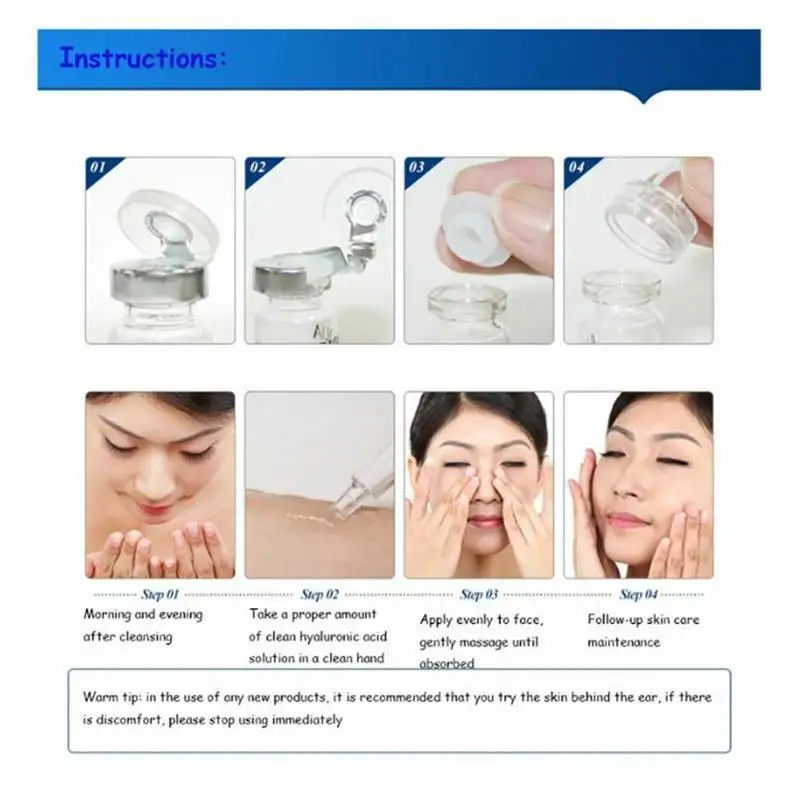 Moisturizing Hyaluronic Acid Vitamins Serum Shrink Collagen Wrinkle Liquid Care Pores Anti Aging Anti Skin Q8Q4 Moisturizing Hyaluronic Acid Vitamins Serum Shrink Collagen Wrinkle Liquid Care Pores Anti Aging Anti Skin Q8Q4