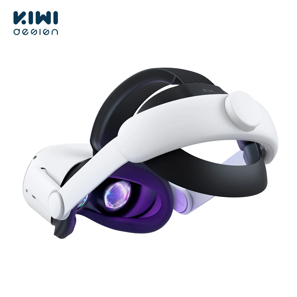 KIWI design Модернизированный Элитный ремешок для Oculus Quest 2 Halo Strap улучшенной поддержки