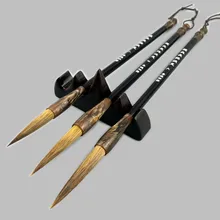 Китайский набор кистей для рисования, Волчья кисть для волос, китайская кисть для рисования, ручка для каллиграфии, кисти для каллиграфии, Tinta, Китай